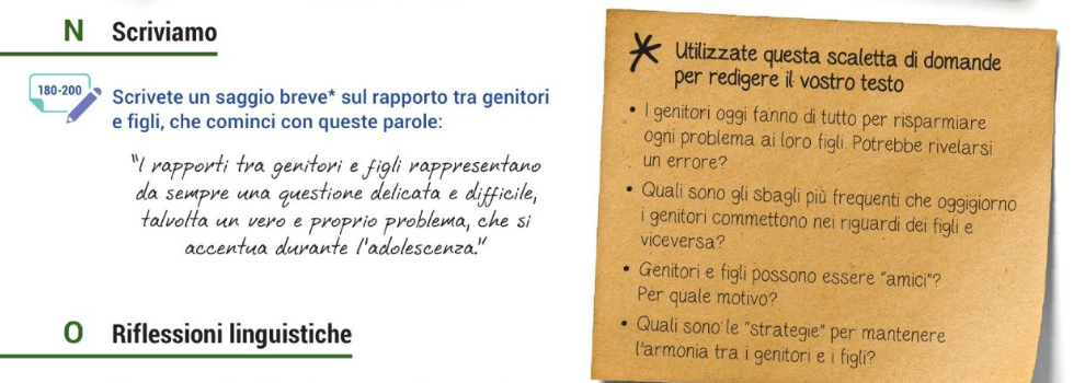 Nuovissimo Progretto 3 Unità 3 Esercizio N